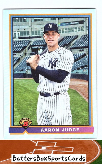 2021 Bowman #91B-AJ Aaron Judge 1991 Bowman Baseball
