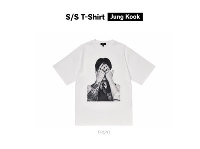 M] BTS Jung Kook S/S T-Shirt Arirang Pop-up tour | eBay