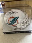Larry Little Signed Miami Dolphins Mini Helmet Hof1993 #hof93