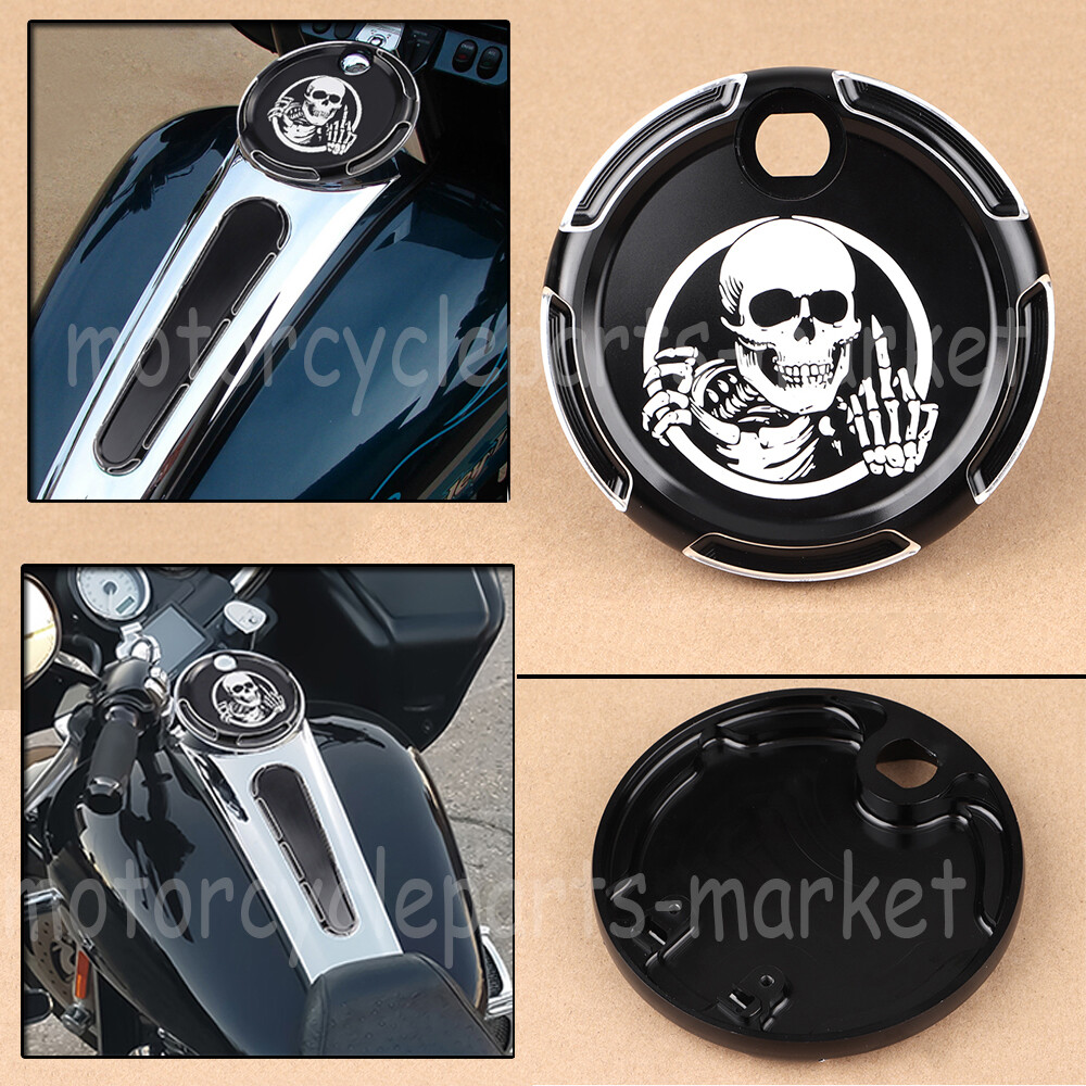Motorcycle Fuel Caps For Harley-Davidson Street Glide For Sale - View #5