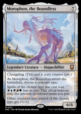 MTG - Morophon, the Boundless - Modern Horizons 3 Commander - MH3 M3C