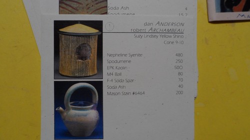 pottery "glaze recipe book, endless variations, shino review 2005" - Afbeelding 5 van 7
