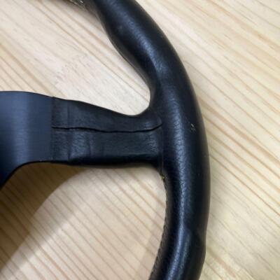 MOMO Black Leather Steering Wheel TYP V 35 KBA 70068 | eBay