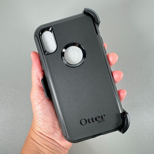 Funda OtterBox Defender para iPhone X/XS - Negra | Clip de funda | Defensa resistente - Imagen 10 de 12