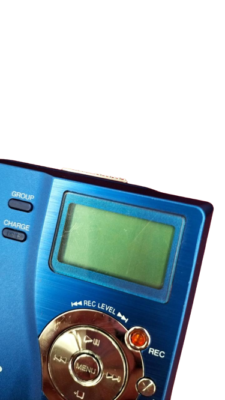 Sharp MD-DR77 Blue Portable MD Player From Japan Very Good | eBay