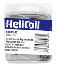 HeliCoil R464902 M12x1.25 Metric Thread Repair Inserts 6pk