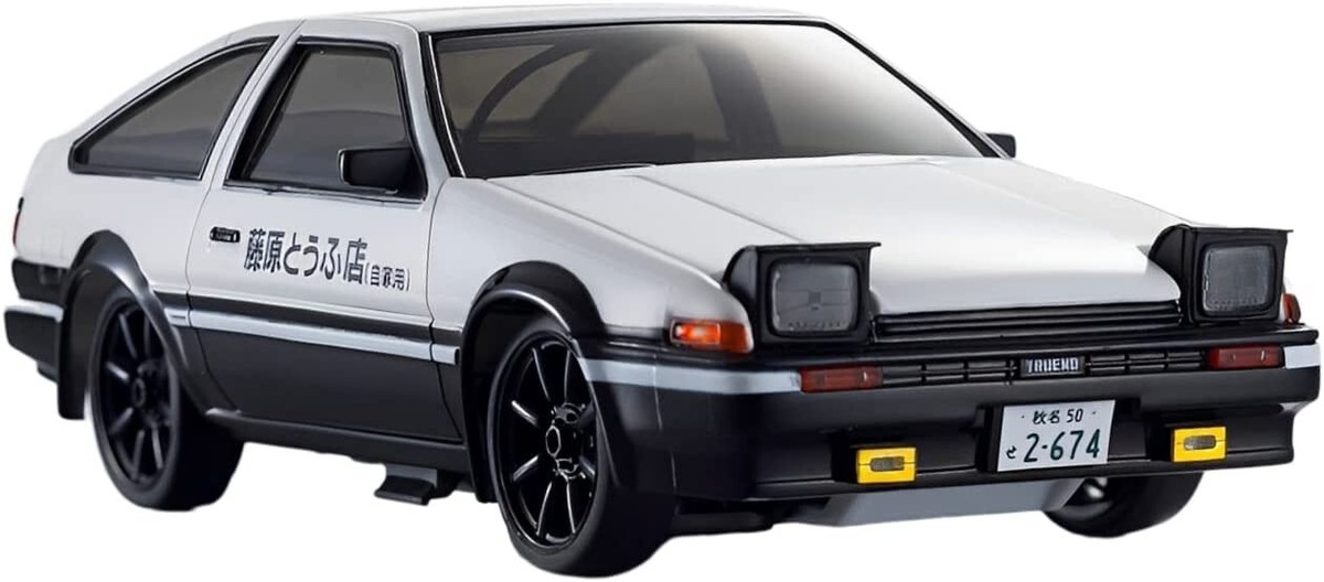 Kyosho 66601L AE86 RC Car First MINI-Z Initial D Toyota Sprinter