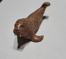 Walrus PVC figure Comansi Spain AAA ocean animals collection zoo marine