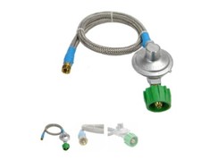 MB Sturgis Low Pressure High Volume Commercial Stainless Hose & Regulator 106266