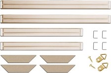 DIY Solid Wood Canvas Frame Kit 16 x20 Inch for Oil Painting  Wall Art - Cus...