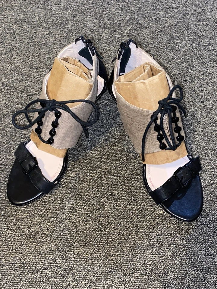 Women's Plenty Tracy Reese Lure heels size 38.5 USA Size 8 MSRP $149 — 第 3/4 张图片