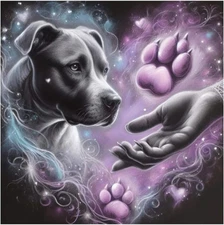 Dog Diamond Painting Kits for Adults, 5D Full Drill Diamond Art Kits with round