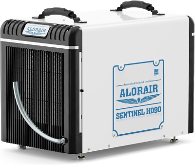 AlorAir Sentinel HD90 198PPD Crawl Space Dehumidifier Commercial Basement 2600sq