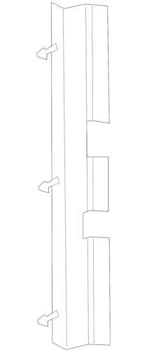 Sello del condensador de aire acondicionado para Ford Mustang 2010-2011 (N/P AR3Z-19E572-A)