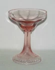 Depression Glass PINK ELEGANT Thin Footed Sweets Compote (Swirled Foot)