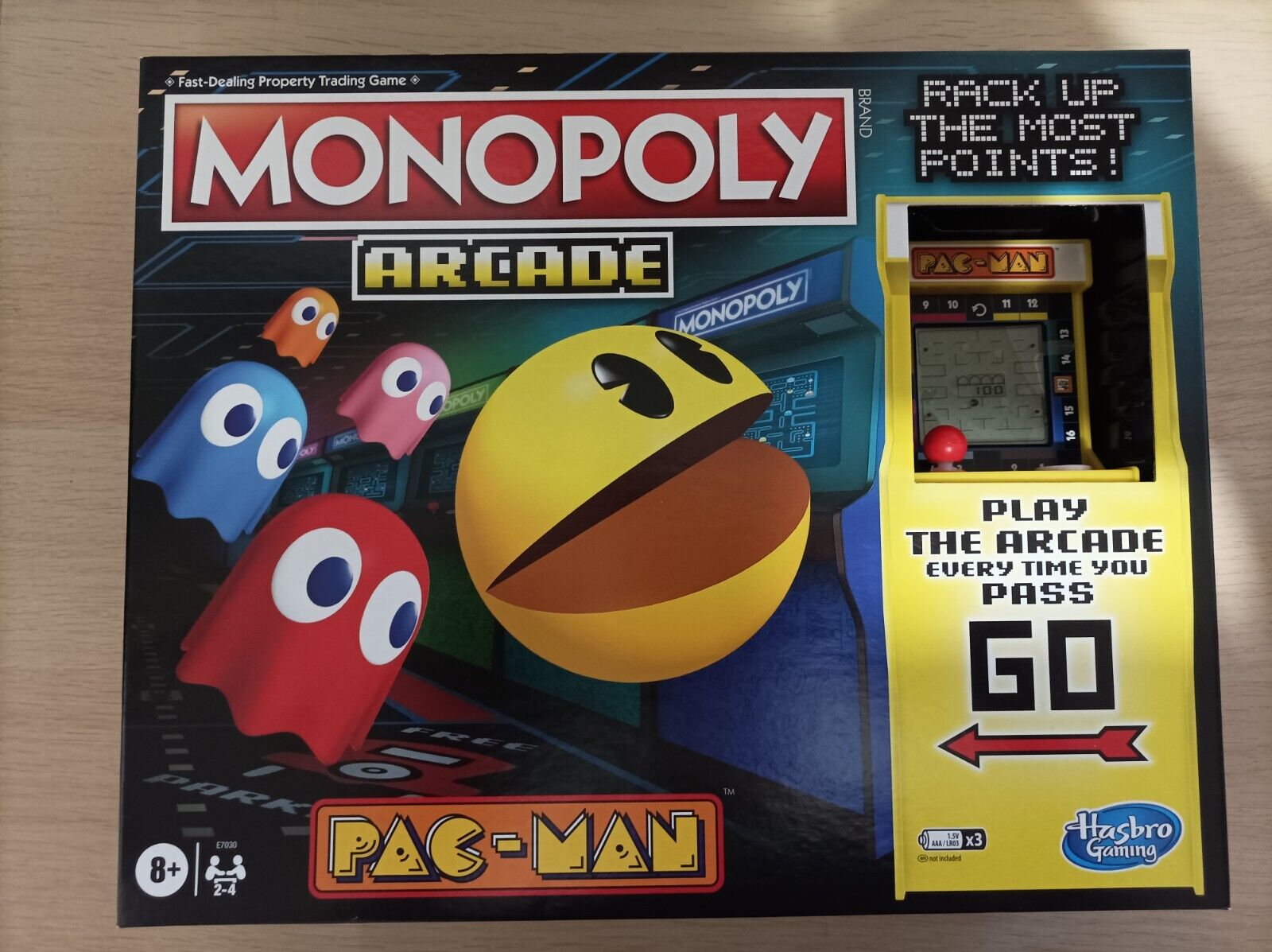 Jogo Monopoly Arcade Pacman - Hasbro E7030