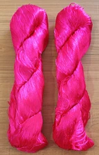  2 Thread Yarn Lace Skeins Knitting Work Reel Silk Fabric 230g Woven Sari