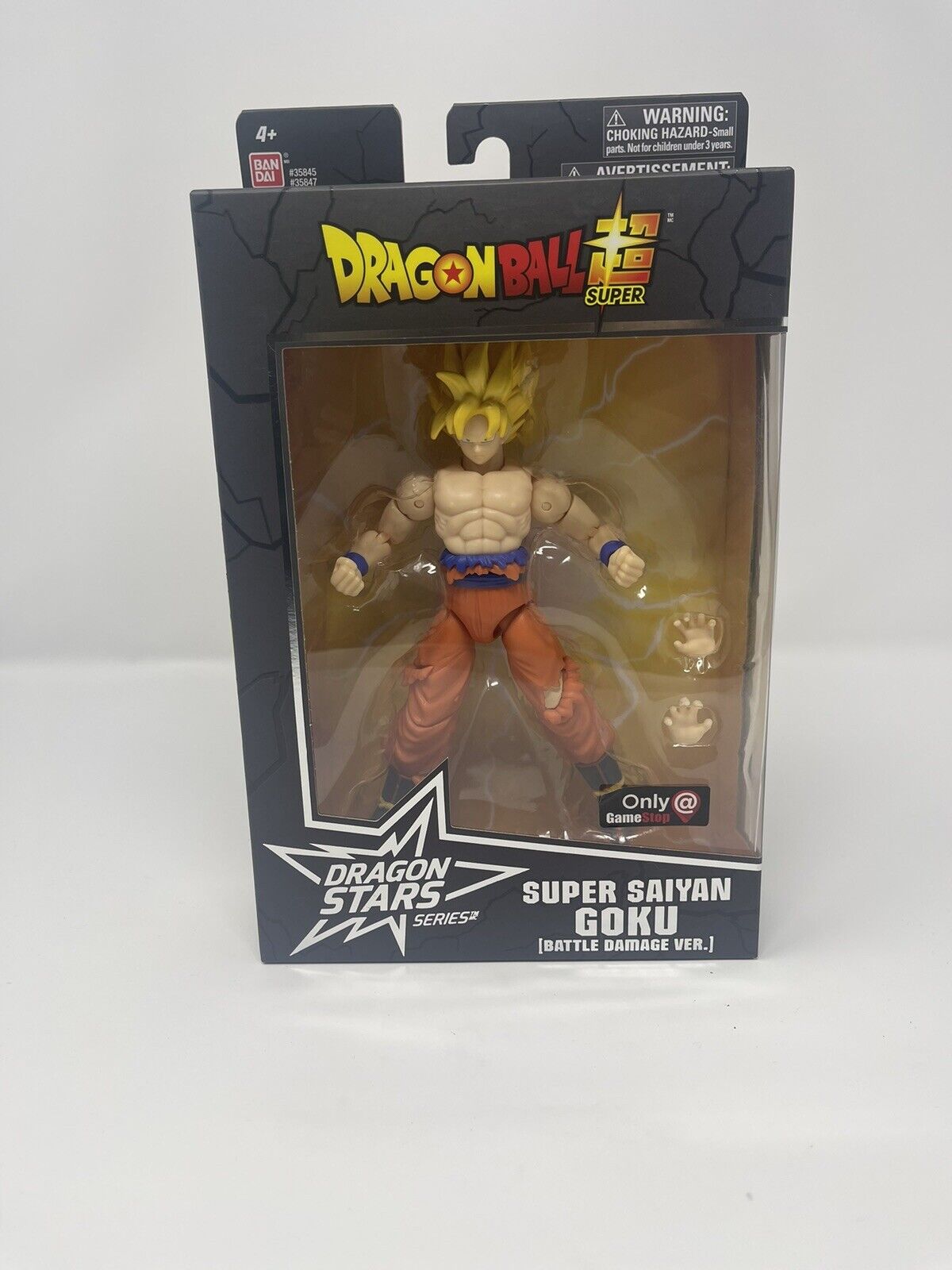 Dragon Ball Z Super Saiyan Goku Model Comic Goku Oversized Sun Goku Battle  Damaged Version Model Hand - AliExpress