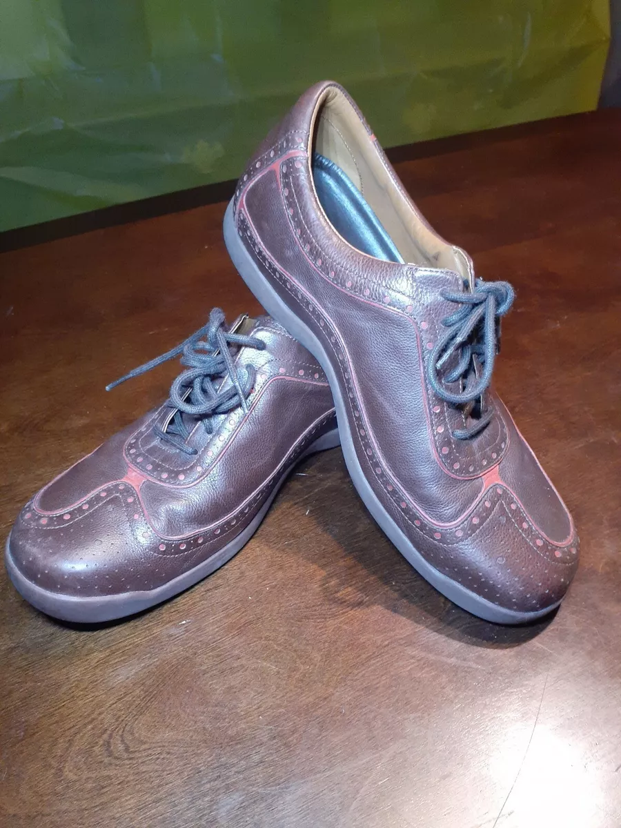 Cole Haan G Series US 8.5 Brown Leather NikeAir Mens Oxfords