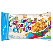 Cinnamon Toast Crunch Breakfast Cereal Crispy Cinnamon Cereal Value Bag 32 oz