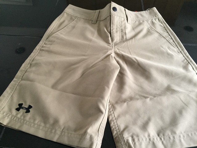 boys under armour dress shorts