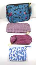 NEW Lot of 4 Estee Lauder Makeup Zipper Bag Cosmetic Pouch Various Sizes