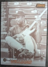 2023 Stadium Club - Chrome, Black, Sepia + Red Parallels - Morel Bernie Williams