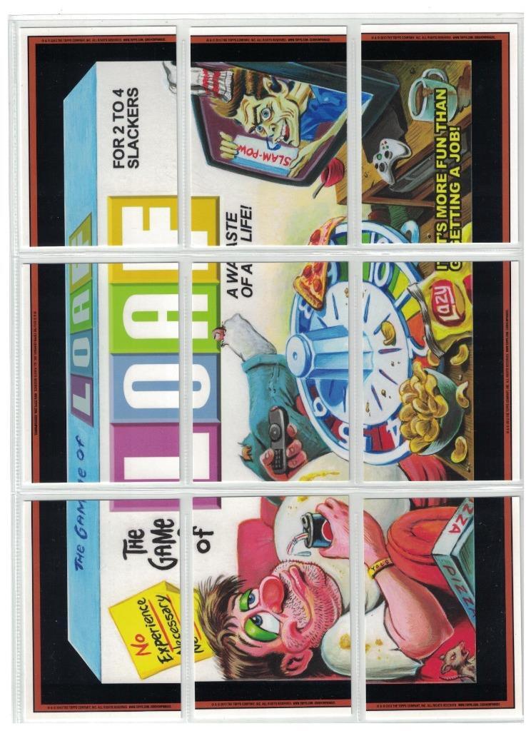 2013 WACKY PACKAGES ANS 11 COMPLETE SET 110 BLACK BORDER CARDS