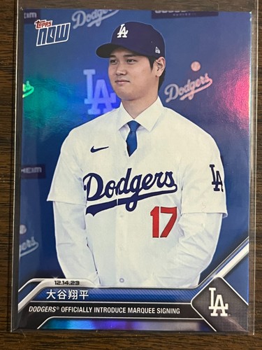 2023 Topps Now #OS-23 Shohei Ohtani Los Angeles Dodgers KANJI VARIATION SP - 第 1/2 張圖片