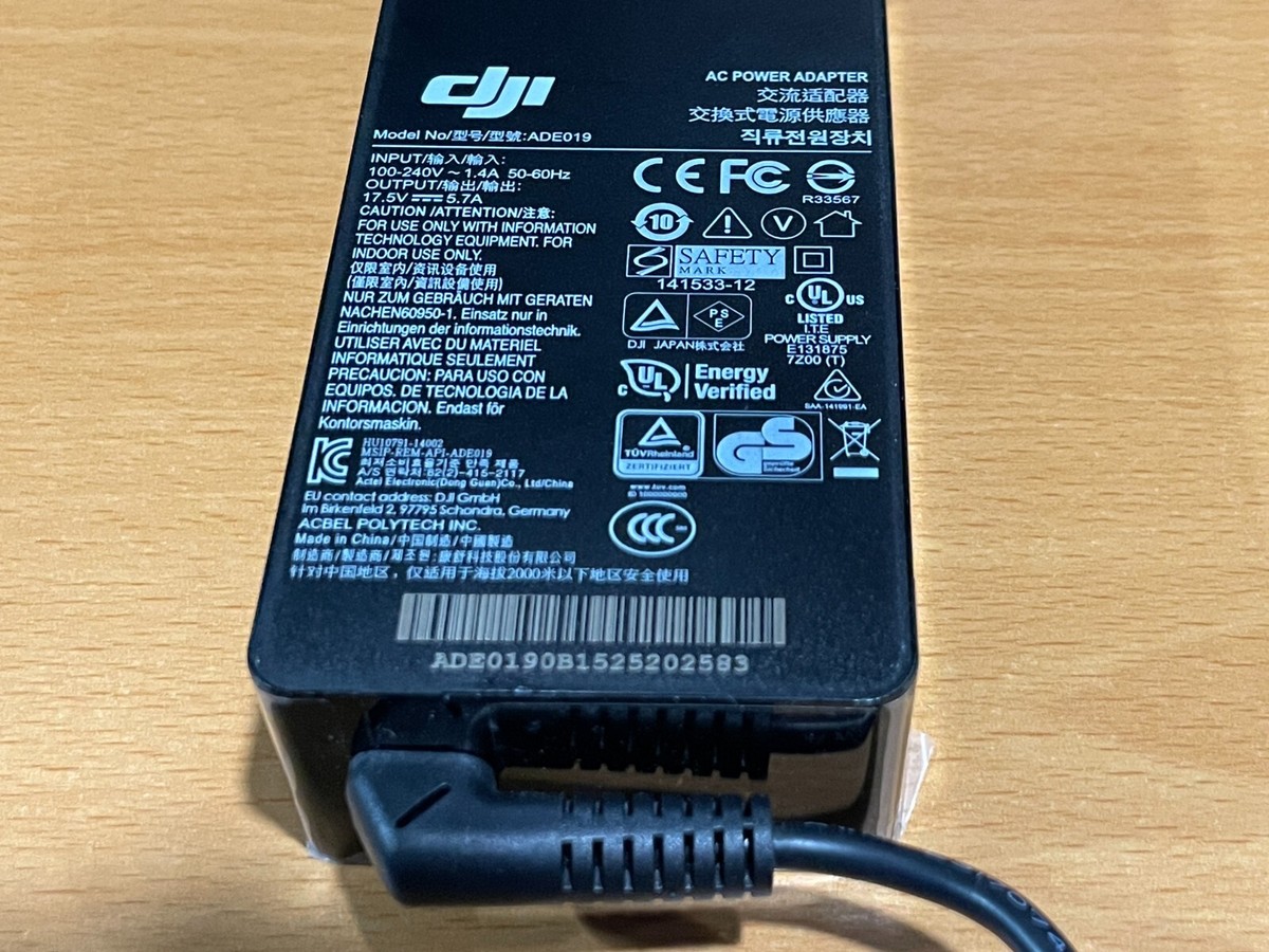 Adapter Dji Phantom Charger WORKING MINT Genuine DJI Phantom