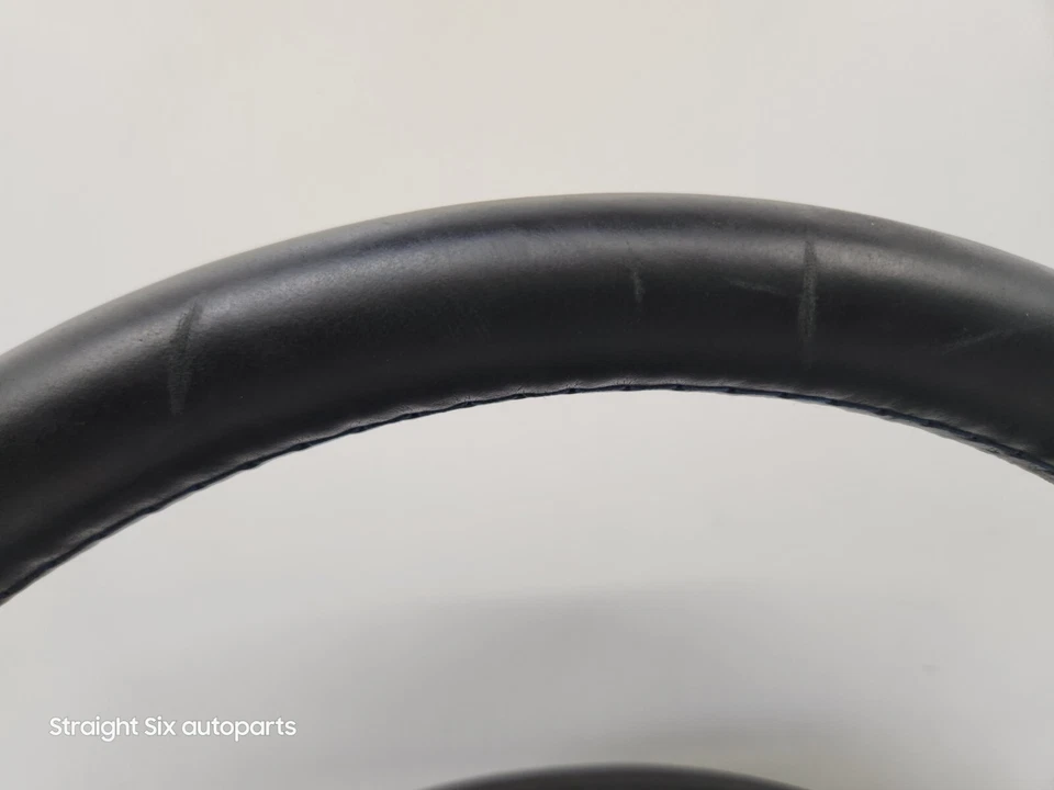 ✅ Volante de cuero negro térmico 11-15 OEM BMW F01 F02 Alpina B7 B7L * Foto 2 de 4