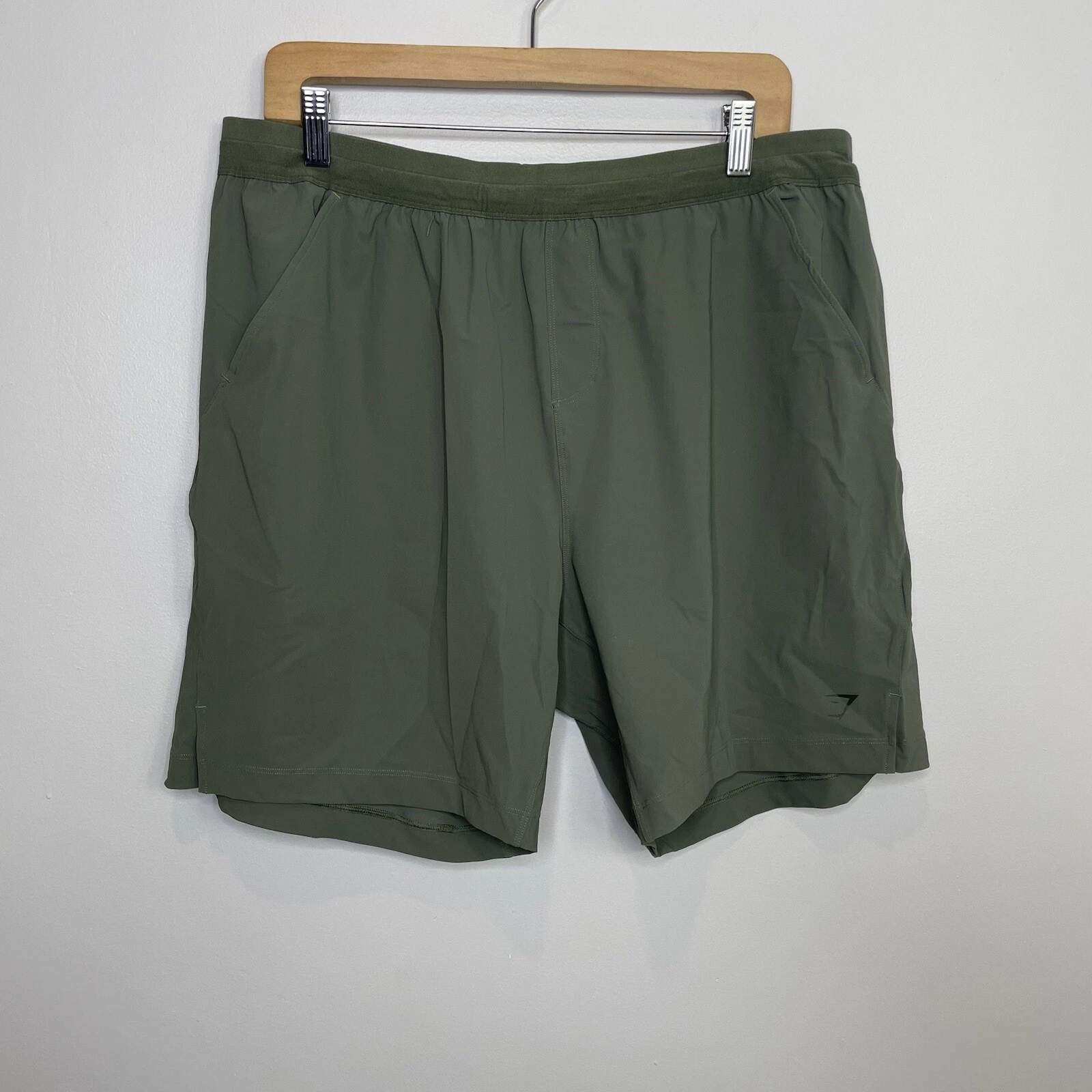 gymshark arrival drawstring pocket shorts
