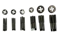 BSW LEFT HAND THREAD TAP AND DIE SET 3/16,1/4,5/16,3/8,7/16,1/2 ENGLISH THREAD