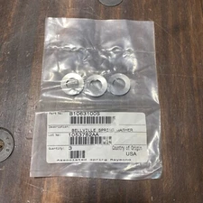 Associated Spring Raymond Pack of 3 Belleville Spring Washer B1063-100-S