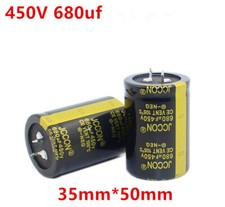 Brand New 2 Pins 450V 680uF 680 UF 680MFD 35 50 Aluminum Electrolytic Capacitor