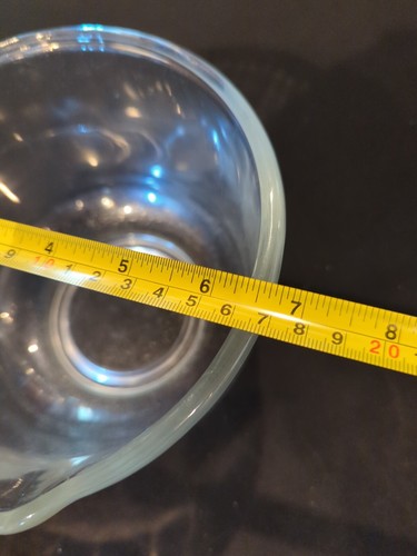 Vintage Oster Mixer Regency Kitchen Center Replacement Glass Mixing Bowl Small - Picture 7 of 8