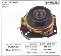 Elektromagnetische Kupplung Warner RasenmäHer MäHer Cub Cadet 011351