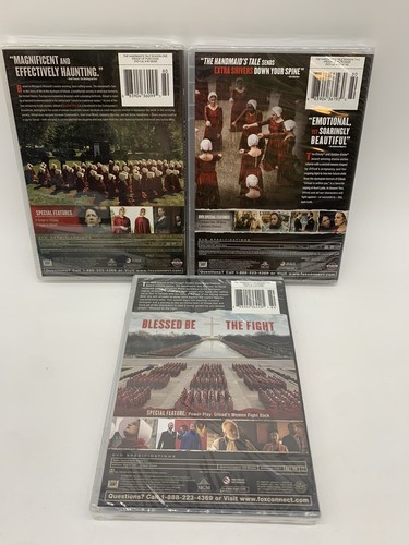 The Handmaid's Tale TV Series Complete Seasons 1-3 (1 2 & 3) NEW DVD BUNDLE SET - Picture 2 of 5
