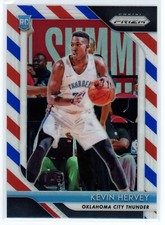 Kevin Hervey 2018-19 Panini Prizm Red White Blue RC #29 Rookie OKC Thunder