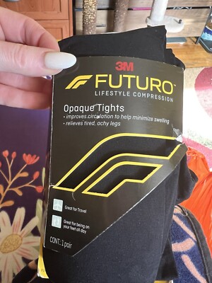 3M FUTURO Pattern Tights -Large - Moderate Compression