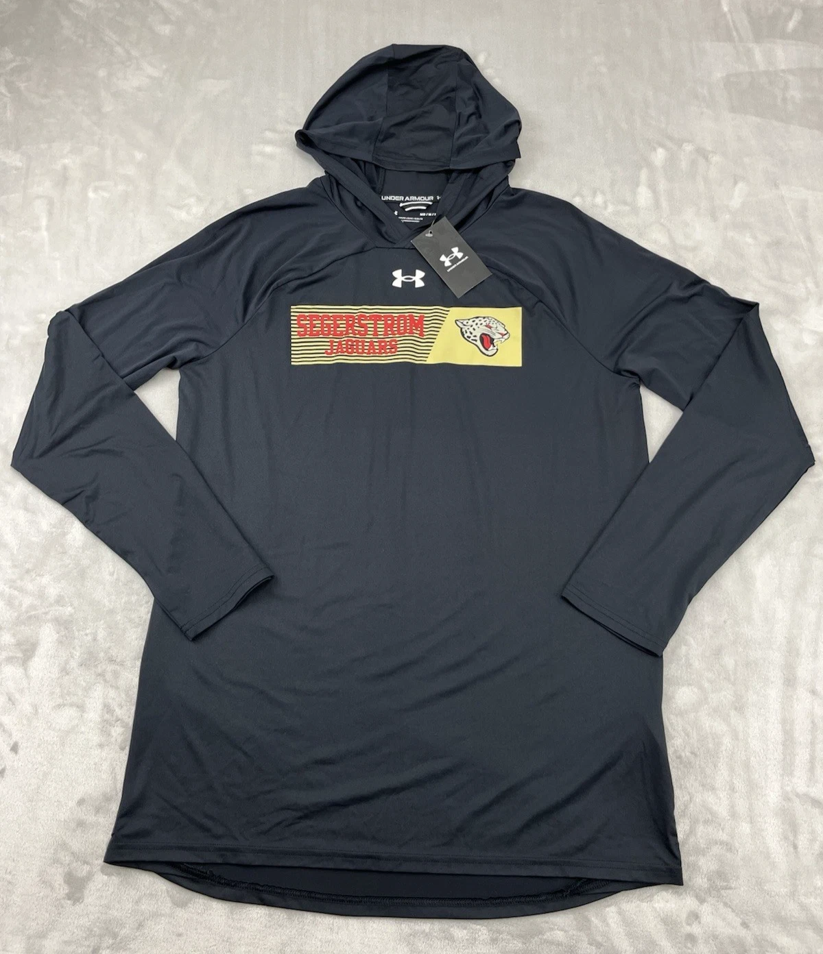 Under Armour Hoodie Shirt Men Medium Black Loose UA Team Knockout Lightweight
Opens in a new window