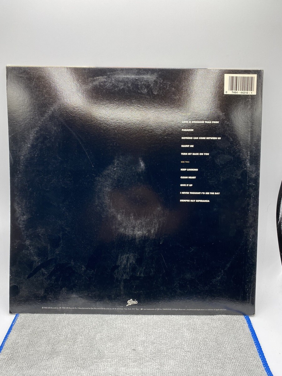 Sade Stronger Than Pride LP '88 Epic E44210 Herbie Smiley Face