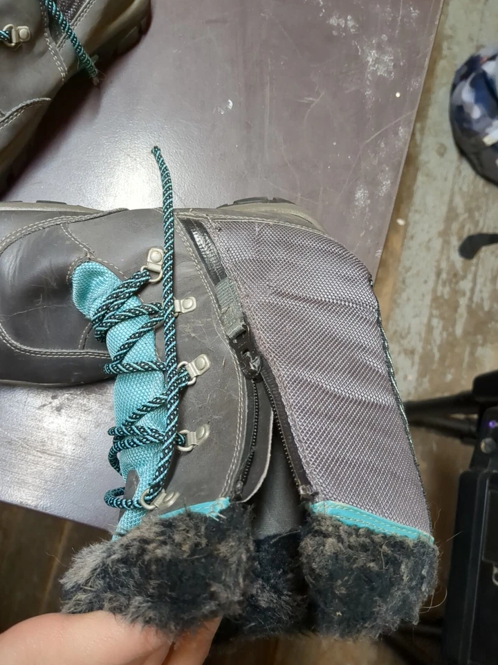 Keen Shoes Kelsey Botas de Nieve Niño Talla 6 Azul Gris Lluvia Botas de Nieve Niñas/Mujeres Foto 2 de 4