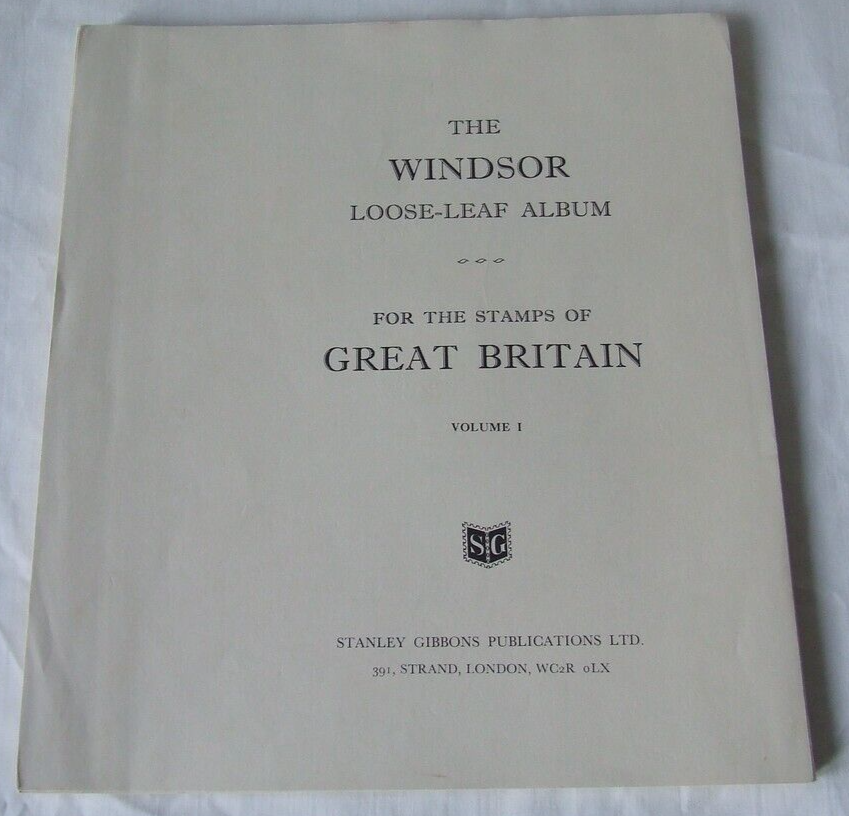 STANLEY GIBBONS WINDSOR SPRINGBACK VICTORIA to KING VI STAMP