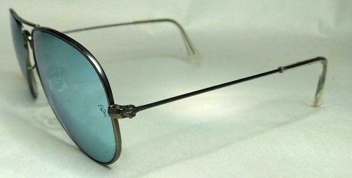 OCCHIALI DA SOLE RAY-BAN RB3025 LG AVIATOR ARGENTO/ARGENTO SPECCHIO 55/14 135 - Foto 3 di 7