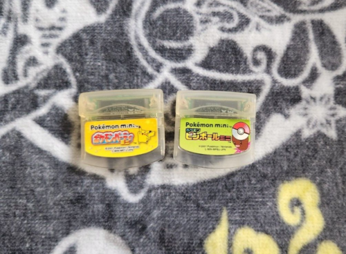 Pokemon Mini Games - Console NOT included