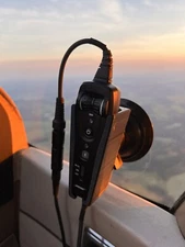 Bose A20 Aviation Headset Controller Holder/Cradle SUCTION CUP NOT INCLUDED