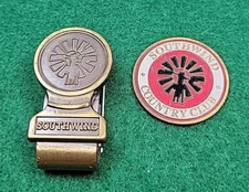 Southwind Country Club Magnetic Hat Clip & Golf Ball Marker ~ Garden City, Ks
