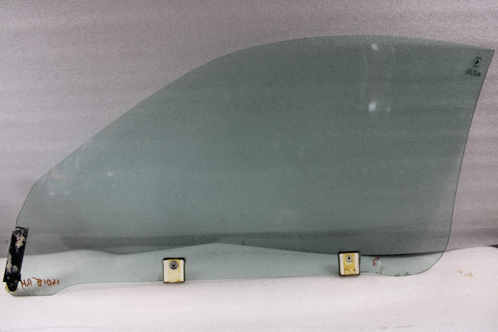 Ferrari 360, F430 Coupe, RH, Front Door Glass, Scratches, Used, P/N 65949200