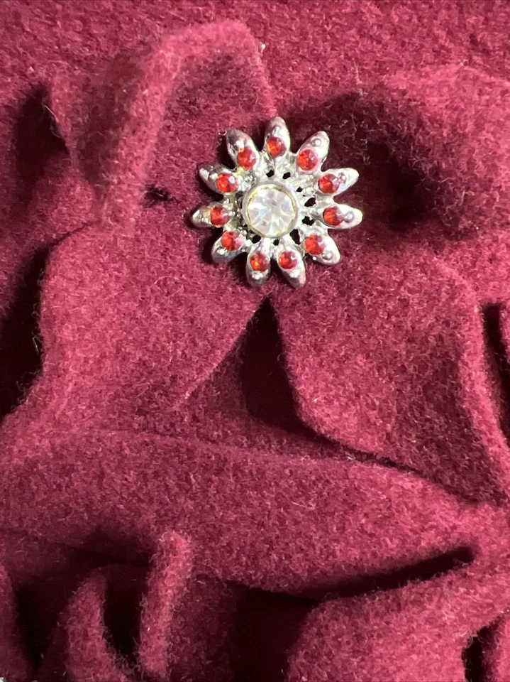 Sombrero vintage Betmar New York rojo 100 % lana T874 Foto 3 de 4